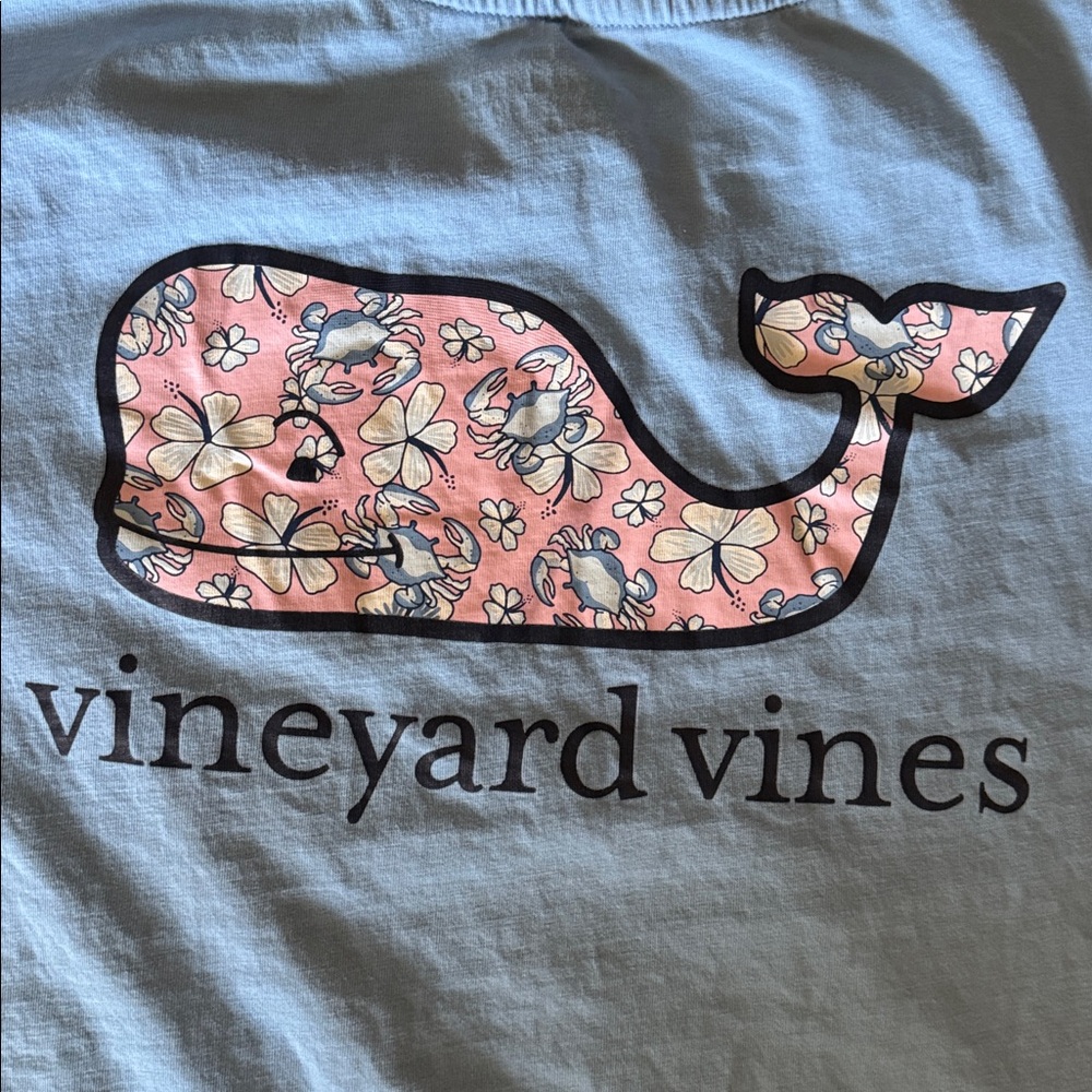 Vineyard Vines Sky Blue Short Sleeve Tee